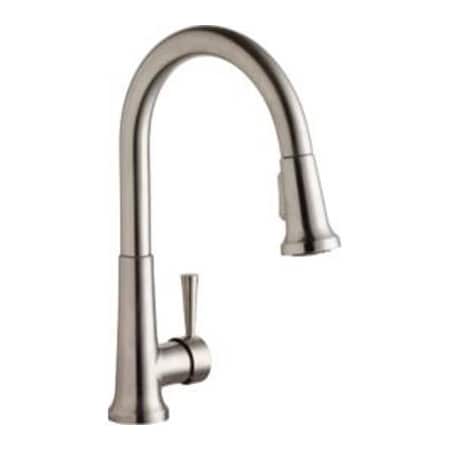 Elkay Elkay, Everyday Pull-Out Kitchen Faucet, Lustrous Steel, Single Lever Handle LK6000LS